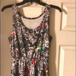 Marvel Comics Skater Dress